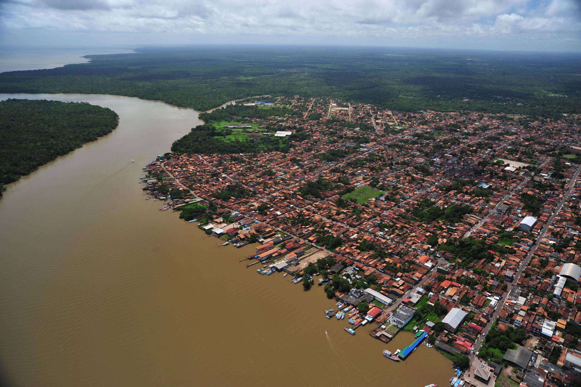 Vista aérea de Abaetetuba